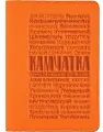 Паспортная обложка Shall Действующие вулканы, оранжевая