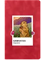Блокнот Luba Камчатка в кадре красный, Евражка