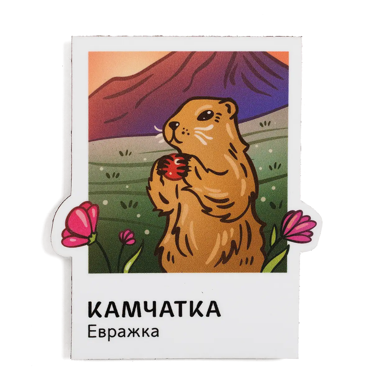 Магнит Vinil Камчатка в&nbsp;кадре, Евражка